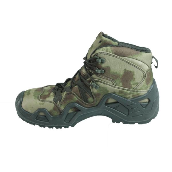 Matériau de revêtement en maille PUPU semelle extérieure pour chaussures en cuir durables et respirantes bottes militaires