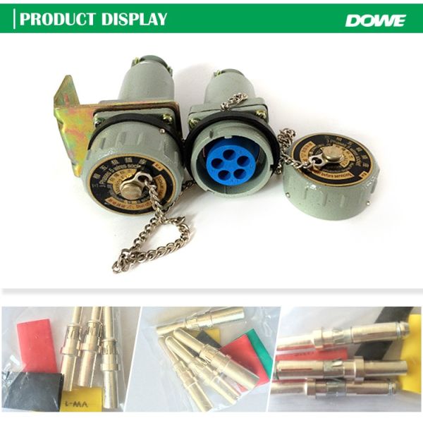 Sell well silver core YT/YZ25A 5wire mobile flight plug and socket