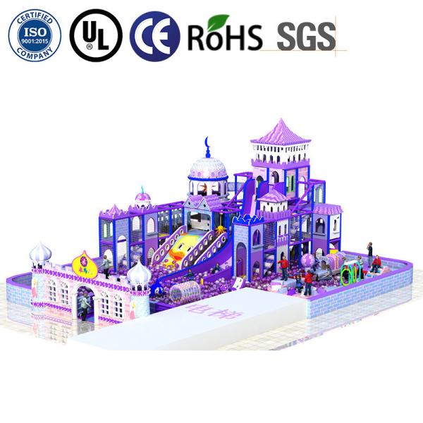 Eco Friendly Indoor Adventure Playground Equipment Kids Soft Play ROHS Approval