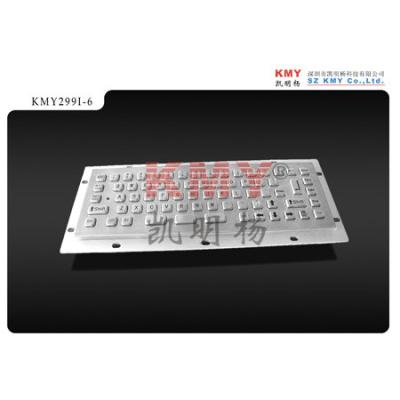 Clavier mécanique d'acier inoxydable de claviers de catégorie médicale de 1.1KGS 240*87mm