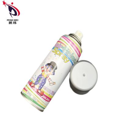 ISO9001 Dye Hair Color Sprays Practical Smudgeproof Washable Color Hair Spray