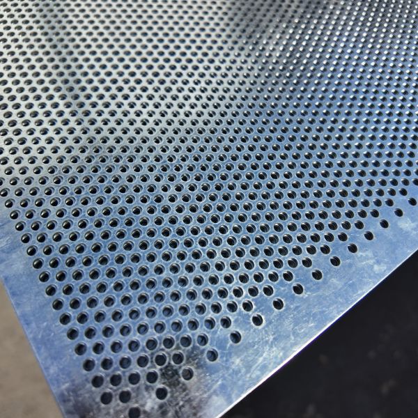 1000*2000mm Galvanized Perforated Mesh Crusher Screen Plate