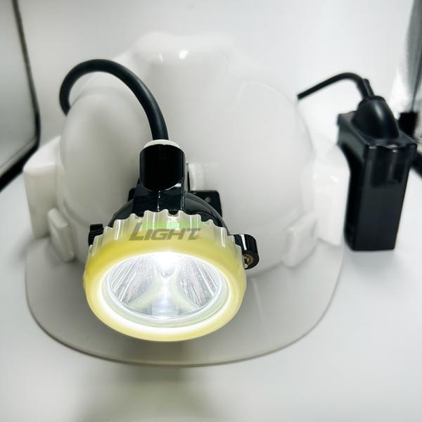 GL5-B Corded Cap Lamp with 17hrs Working Time Flame Resistant Impact-Resistant Mining Headlamp