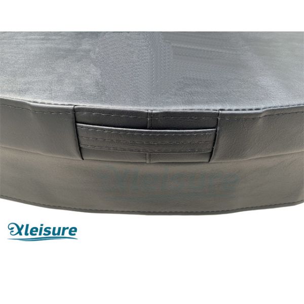 25KG/m³ Outdoor Whirlpool Round Spa Hot Tub Lid In Grey For  Balboa Hot Tub