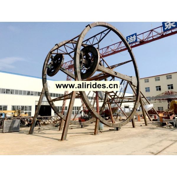 outdoor attraction for sale amusement fun park rides ferris wheel ring car