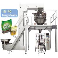 Controle automatizado multifuncional do PLC da máquina de empacotamento para Fried Food