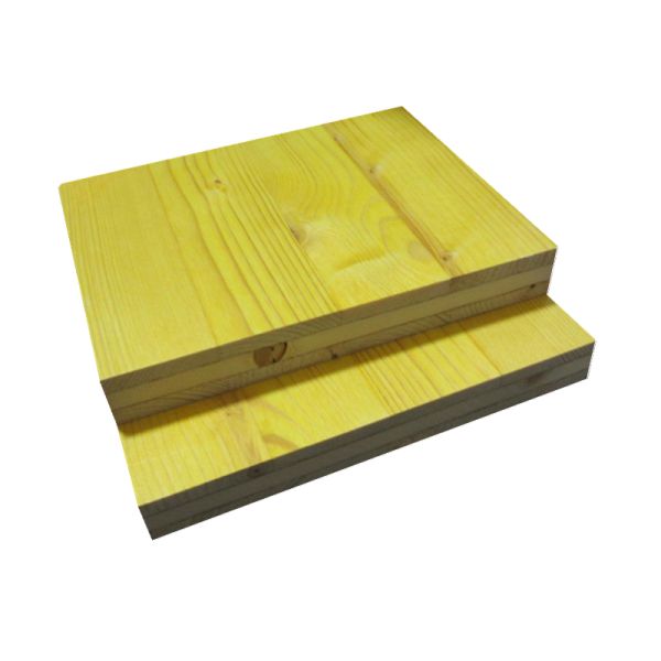 Fir Core 3 Ply Yellow 27mm film faced plywood For Concrete