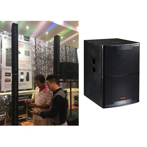 600W Full Range 18 Inch Subwoofer Sound Nightclub Sound Equipment Loudspeaker