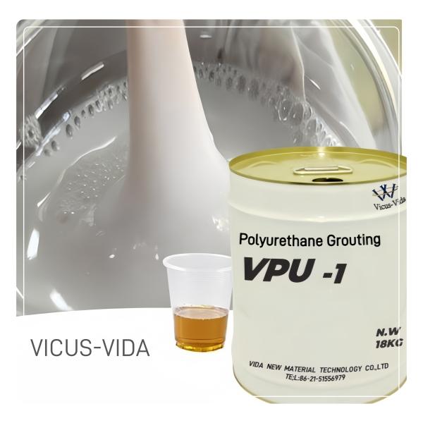 Waterbrone Hydrophilic Polyurethane Grout Grouting Materials for Waterproof Reinforcement Repair of Concrete Leakage