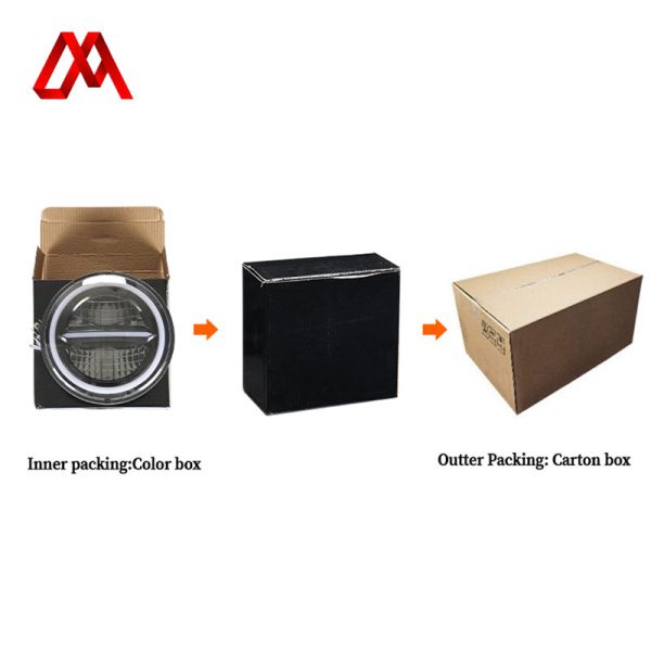 Lámpara LED de trabajo H4 de 7 pulgadas 42W 2200LM Proyector para coche XM-177-R-02P-007-R