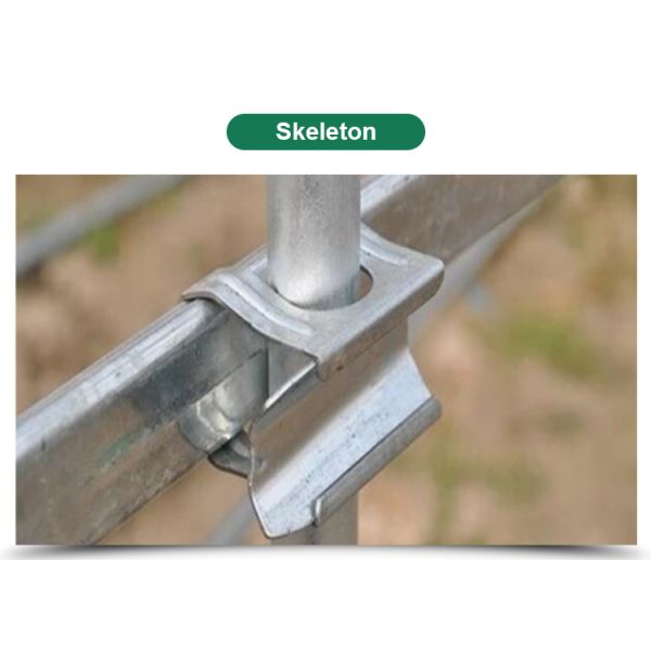 Поддержка Выбор случая Маленькая томатная гидропоническая теплица с обозначенной длиной