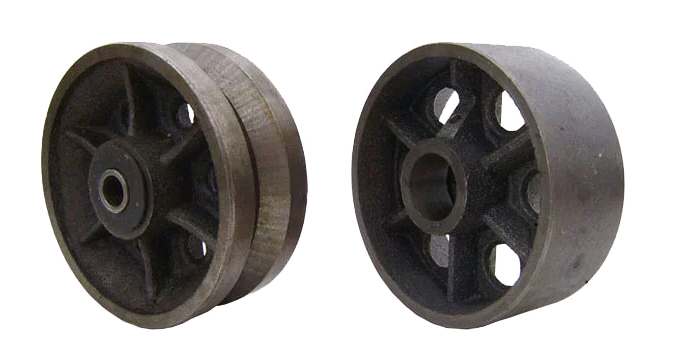 Lightweight Industrial Ductile Cast Iron Wheel Furniture Heavy Duty Caster