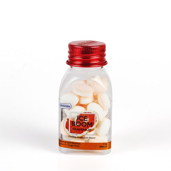 Grapefruit Taste Healthy Hard Candy No Sugar Mint 22g