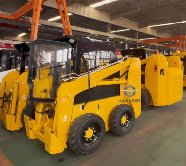 700kg Skid Steer 0.4m3 JC45 with Yanmar engine and Sweeper Hot Sale In Australia