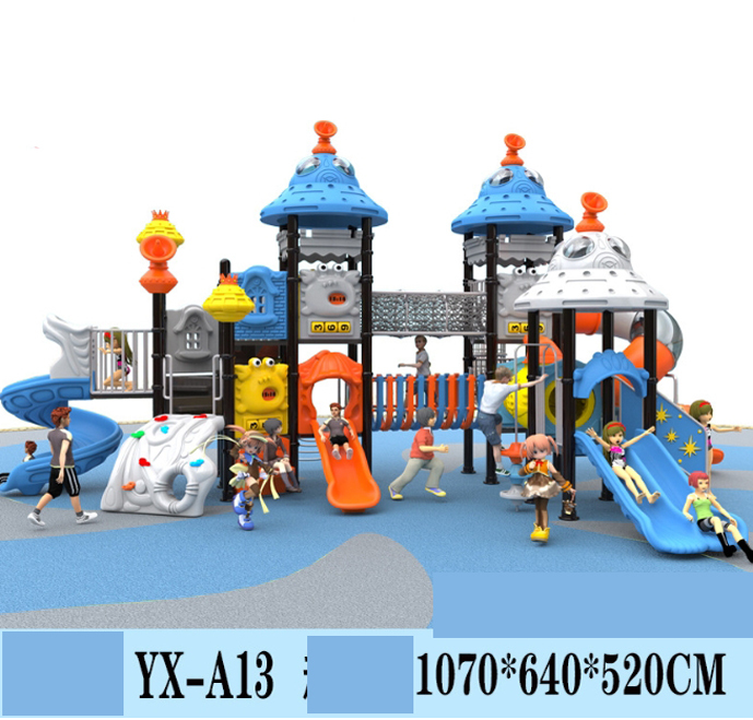 High-quality LLDPE plastic galvanized steel outdoor  children's playground equipment kindergarten at a competitive cost 
