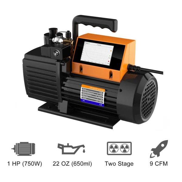 V900 Refrigeration Spare Parts  Vacuum Rotary Vane Pump 9 CFM Dual Stage