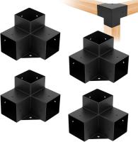Les supports de pergola résistants aux UV sont inclus et faciles à installer