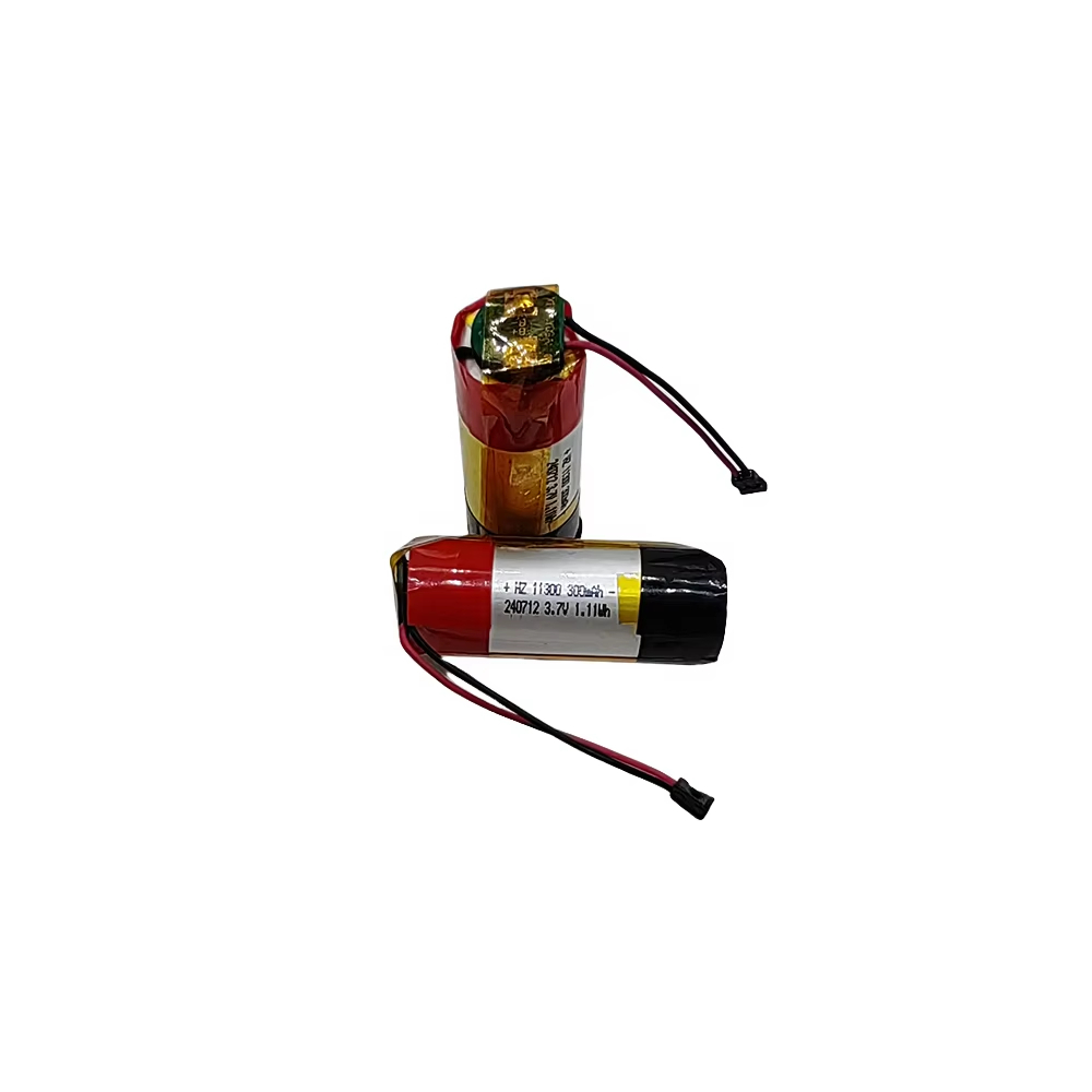 HZ11300 3.7V 300mAh 11*30mm Polymer Lithium Battery 10C High Discharge Li-Po Cell