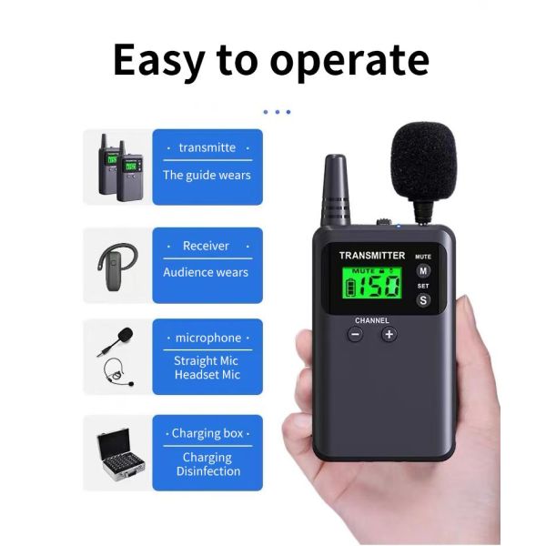 Team tour guide system - Lightweight Anti-interference