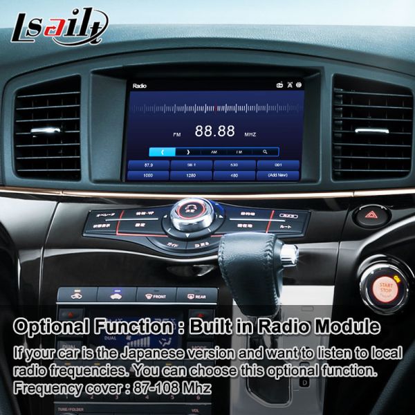 Lsailt Android Screen Car Multimedia Display for Nissan Elgrand E52 3500cc 2010-2020