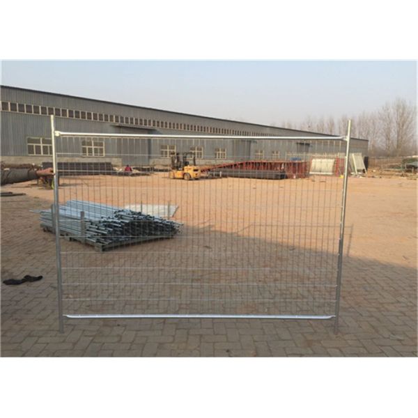 Metal Panels 4ft Temporary Steel Fencing Construction Removable