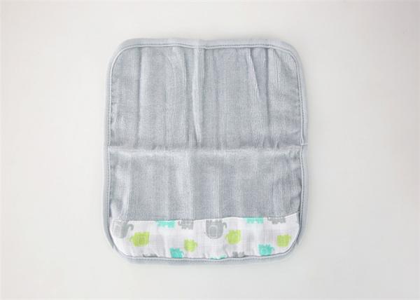 100% Cotton Velour Baby Bath Washcloths 330GSM OEM / ODM Available