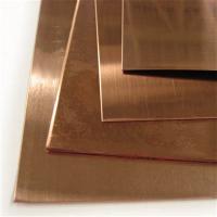 Folha de cobre AISI 1,2 mm H59 brilhante meio macio C10400 C10500