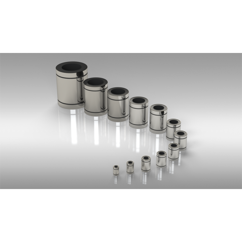 Deep Groove Structure Lmf16luu Lmf10 Lmf12 Lmf13 Linear Bearing for 3D Printer and CNC