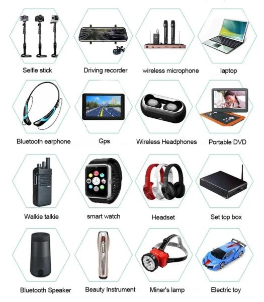 Rechargeable KC Power Tool Battery  3.7v 320mah 303040 For Robotic Sweeper Rechargeable Li Ion Cell Lipo Battery