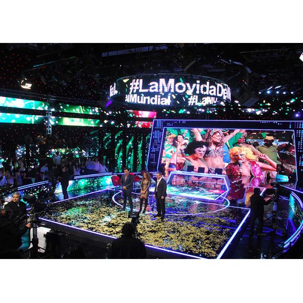 Dance Floor LED Screens Stage Rental Display Front Service Interactive Radar Sensor IP65 Waterproof