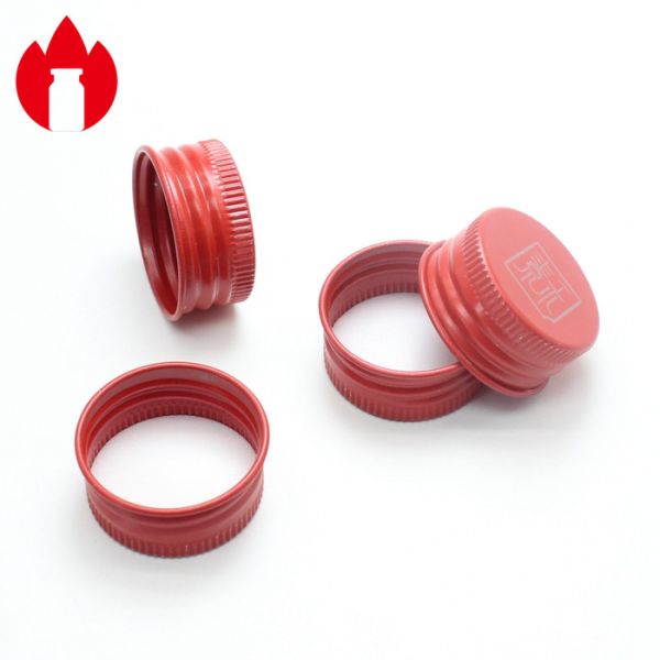 28mm продели нитку алюминиевую крышку для стеклянной бутылки винта