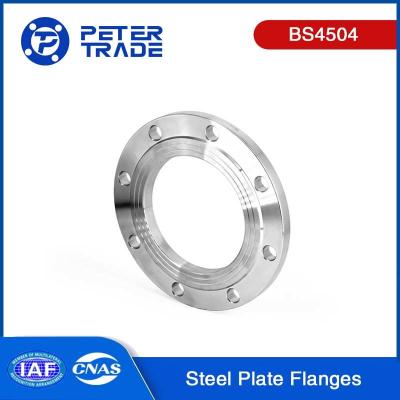 BS4504 Carbon Steel PN25 Pipe Plate Flange Carbon Steel A105/ Q235/ A350 LF2 A420 PLRF DN10 - DN2000