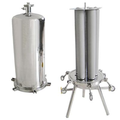 Pressão de concepção de 1.0Mpa Cartuchos de filtro para a indústria de alimentos e bebidas