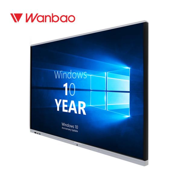 75 Inch Electronic Smart Interactive Whiteboard Multimedia Screen For Business