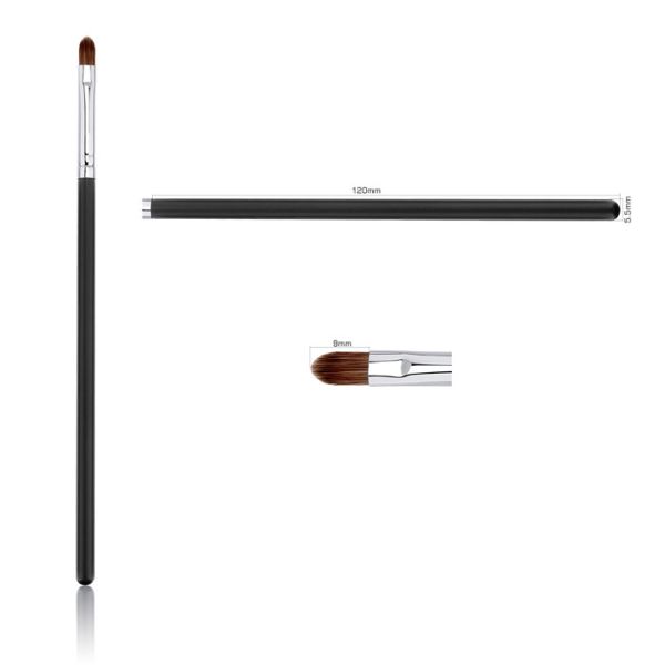 Multipurpose PBT Hair Travel Eyeshadow Brush Set OEM LOGO Available