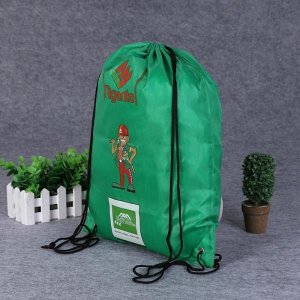 Women Shopping Reusable Grocery Tote Bags Untearable Tyvek Rope Bundle Pocket