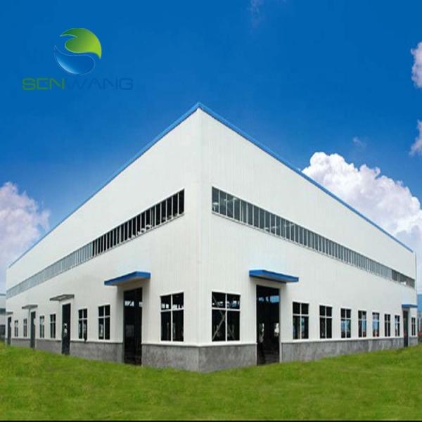 倉庫ワークショップ建設用亜鉛メッキ鋼製モジュール建築