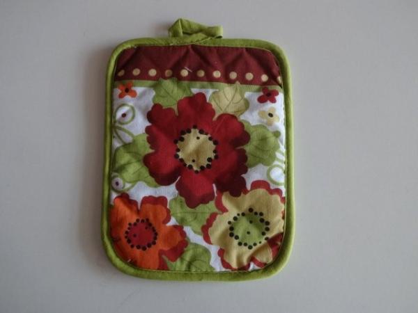 Flat Weave Potholder Cotton Potholder Printed Potholder