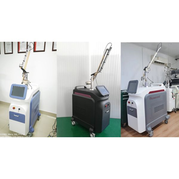 Máquina de eliminación de tatuajes sin dolor Q Switch Máquina de eliminación de tatuajes profesional 532nm