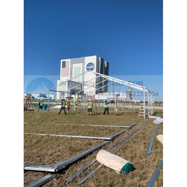 Anti Rust Surface 500 Seater Church Tent Aluminum Alloy T6061/T6