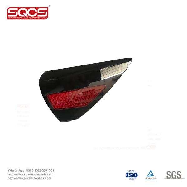Cobertura decorativa para a lâmpada traseira lateral direita do Tesla Model 3 Y Porta de carregamento 1100781-99-D