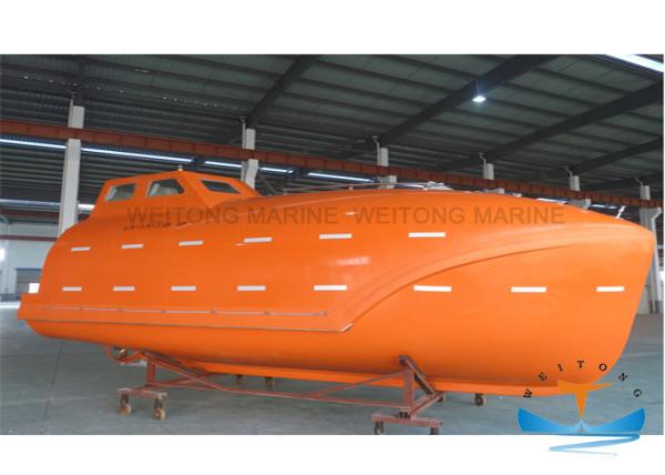 Marine FRP Free Fall Enclosed Life Boat with BV Dnv ABS CCS 15-33 Persons Totally Enclosed Lifeboat