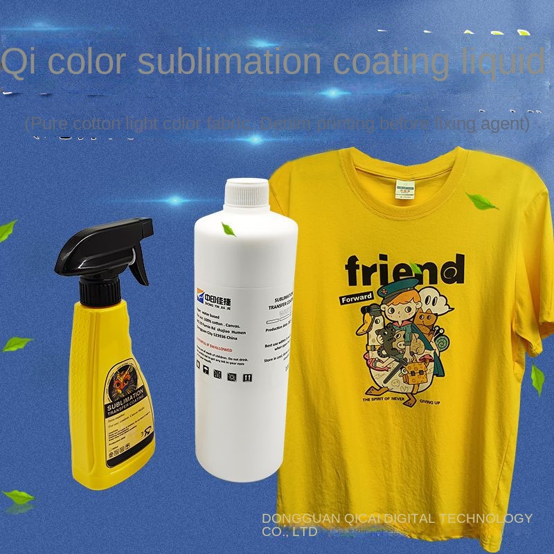 Thermal for Sublimation for Coating Liquid Wholesale Pre-Treatment Spray for Light-Colored Denim Materials Screen Printing Model
