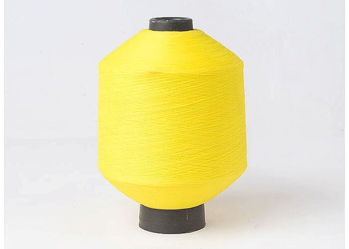 Anti - Pilling Dope Dyed Colorful Polyester Texturised Yarn 50D 100D For Spinning Yarns