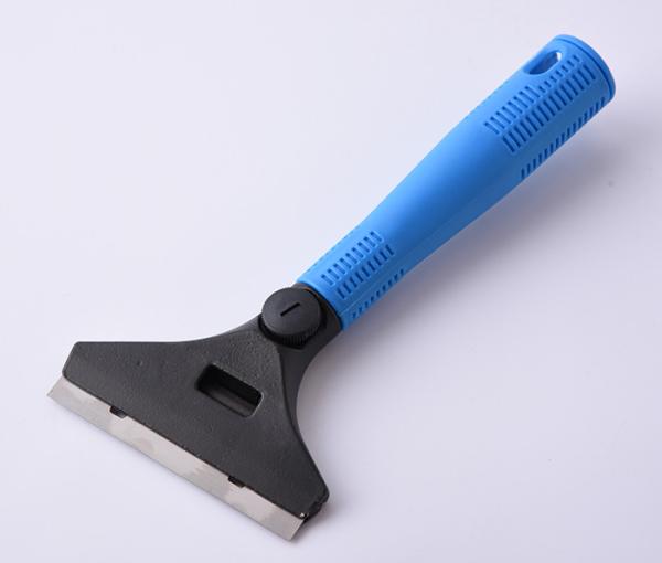 4 Inch Janitorial Cleaning Tools Blue Floor And Wall Scraper
