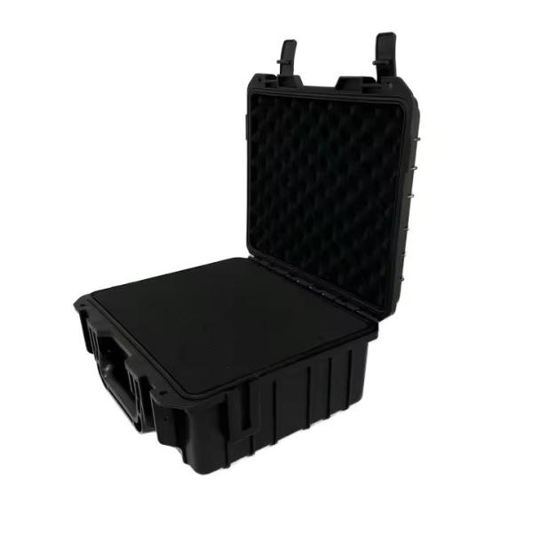 Boîte à outils de stockage en plastique portable à main dure avec couleur personnalisée et support personnalisé ODM