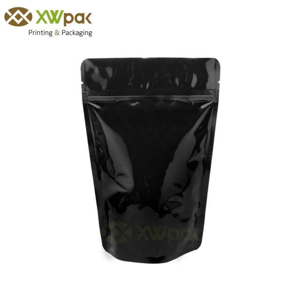 Matte White Waterproof Printing Stand Up Pouch Packaging Reusable Zipper Aluminum Foil