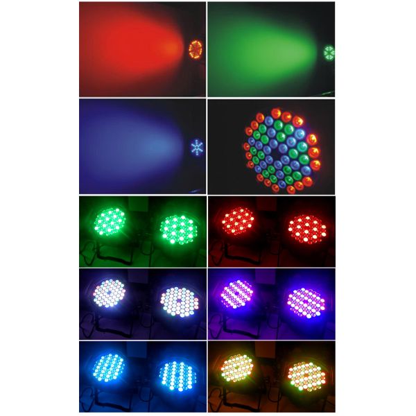 Par Can Stage Rgbw 4 in 1 Led 54x3w Par Light Party Light