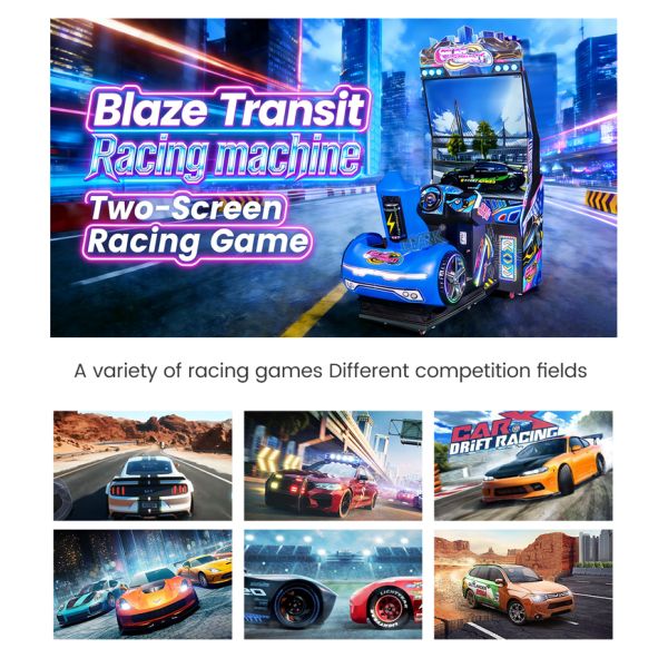 Blaze Transit Car Racing Game Machine Pro Arcade Driving