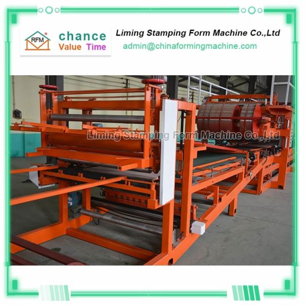 Cold Rolled EPS Foam Machine , 35kw Polyurethane Sandwich Panel Machine